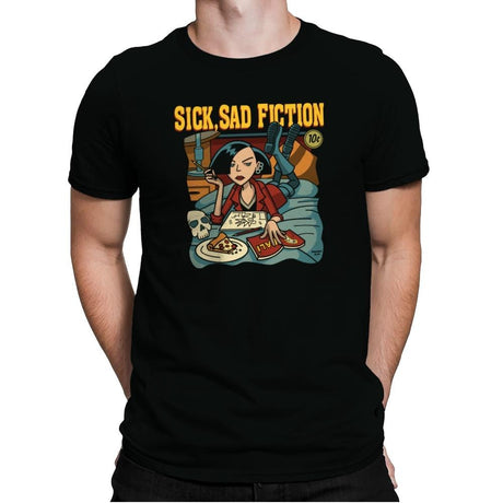 Sick Sad Fiction - 90s Kid - Mens Premium T-Shirts RIPT Apparel Small / Black