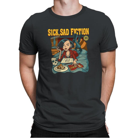 Sick Sad Fiction - 90s Kid - Mens Premium T-Shirts RIPT Apparel Small / Heavy Metal