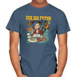 Sick Sad Fiction - 90s Kid - Mens T-Shirts RIPT Apparel Small / Indigo Blue