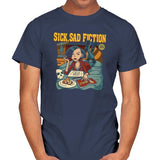 Sick Sad Fiction - 90s Kid - Mens T-Shirts RIPT Apparel Small / Navy