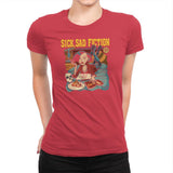 Sick Sad Fiction - 90s Kid - Womens Premium T-Shirts RIPT Apparel Small / Red