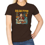 Sick Sad Fiction - 90s Kid - Womens T-Shirts RIPT Apparel Small / Dark Chocolate
