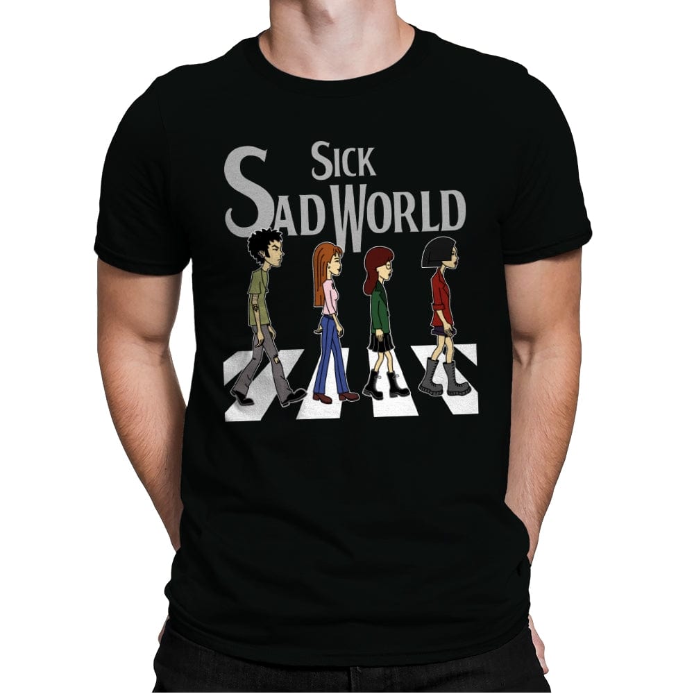 Sick Sad Road - Mens Premium T-Shirts RIPT Apparel Small / Black