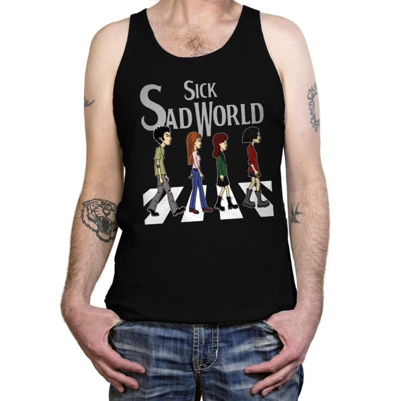 Sick Sad Road - Tanktop Tanktop RIPT Apparel X-Small / Black