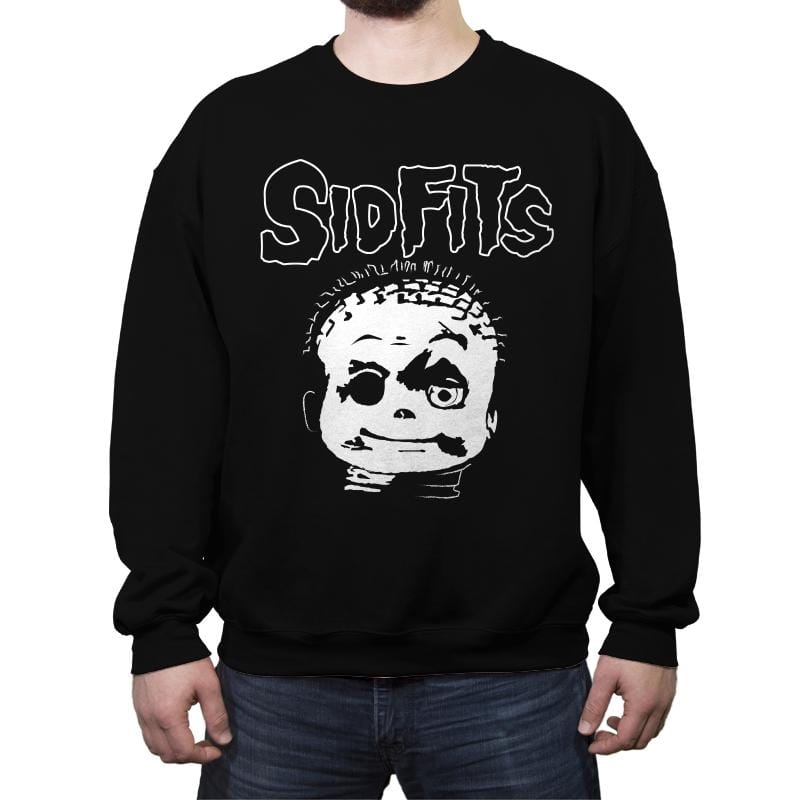Sidfits - Crew Neck Sweatshirt Crew Neck Sweatshirt RIPT Apparel Small / Black