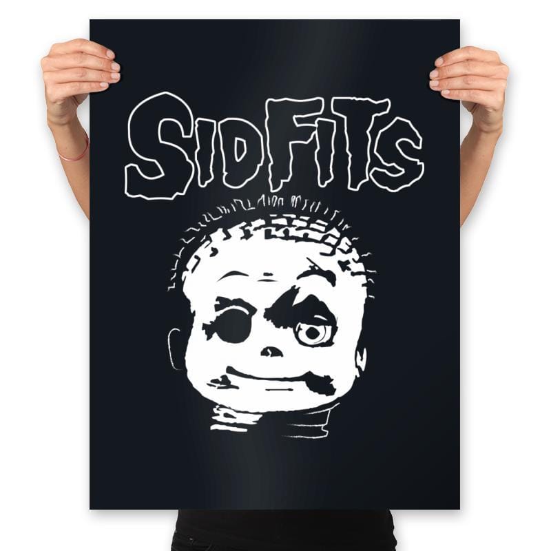 Sidfits - Prints Posters RIPT Apparel 18x24 / Black