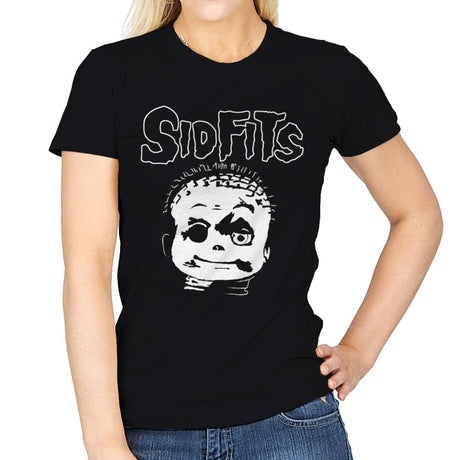 Sidfits - Womens T-Shirts RIPT Apparel Small / Black