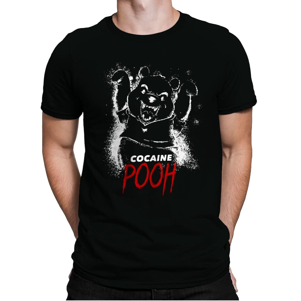 Silly Old Cocaine - Mens Premium T-Shirts RIPT Apparel Small / Black