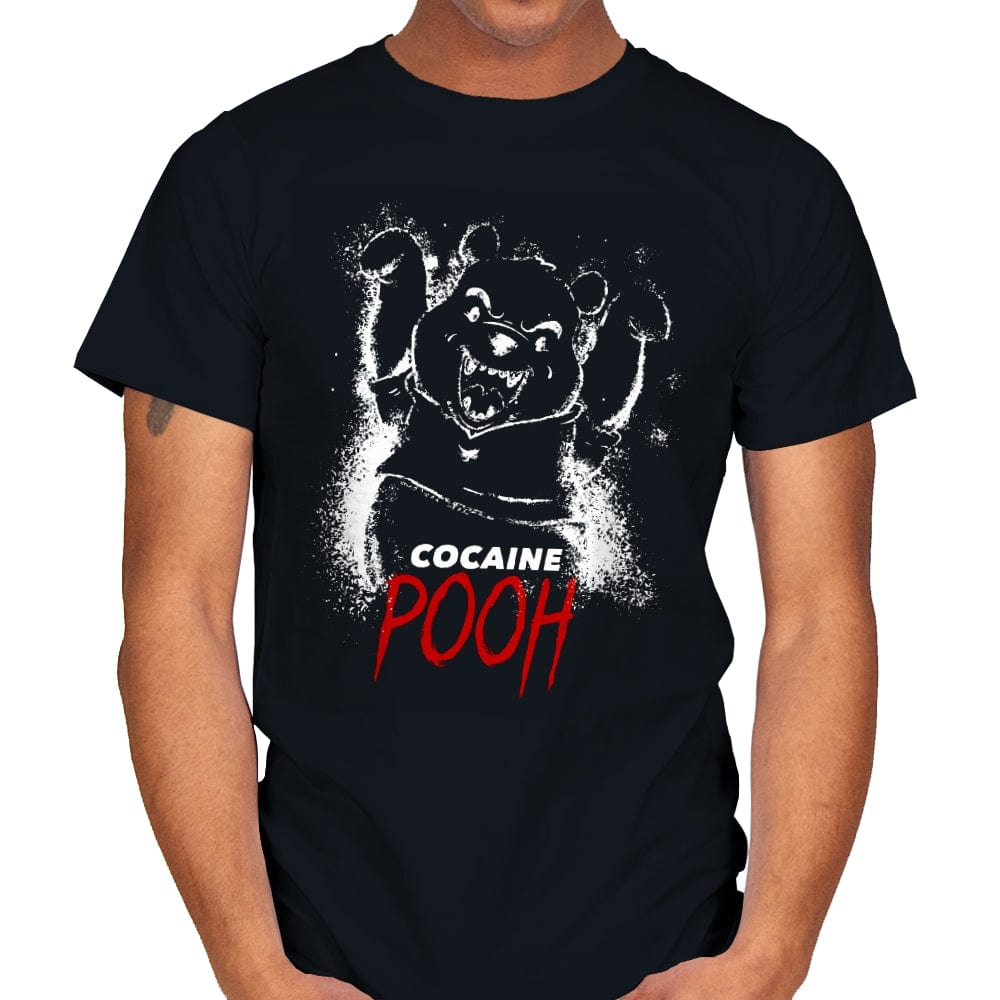 Silly Old Cocaine - Mens T-Shirts RIPT Apparel Small / Black