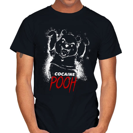 Silly Old Cocaine - Mens T-Shirts RIPT Apparel Small / Black