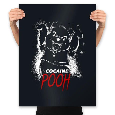 Silly Old Cocaine - Prints Posters RIPT Apparel 18x24 / Black