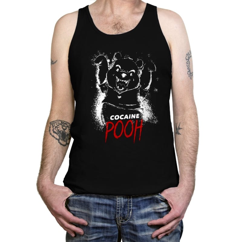 Silly Old Cocaine - Tanktop Tanktop RIPT Apparel X-Small / Black