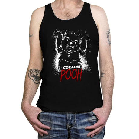 Silly Old Cocaine - Tanktop Tanktop RIPT Apparel X-Small / Black