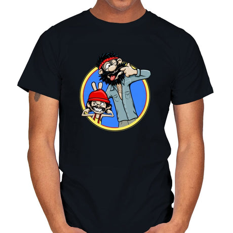 Silly Stoney Faces - Mens T-Shirts RIPT Apparel Small / Black