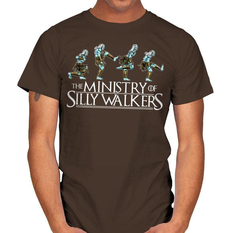Silly Walkers - Mens T-Shirts RIPT Apparel Small / Dark Chocolate