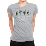 Silly Walkers - Womens Premium T-Shirts RIPT Apparel Small / Heather Grey