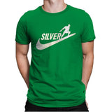 SILVER SURFER - Mens Premium T-Shirts RIPT Apparel Small / Kelly