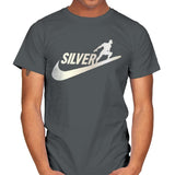 SILVER SURFER - Mens T-Shirts RIPT Apparel Small / Charcoal