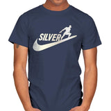 SILVER SURFER - Mens T-Shirts RIPT Apparel Small / Navy