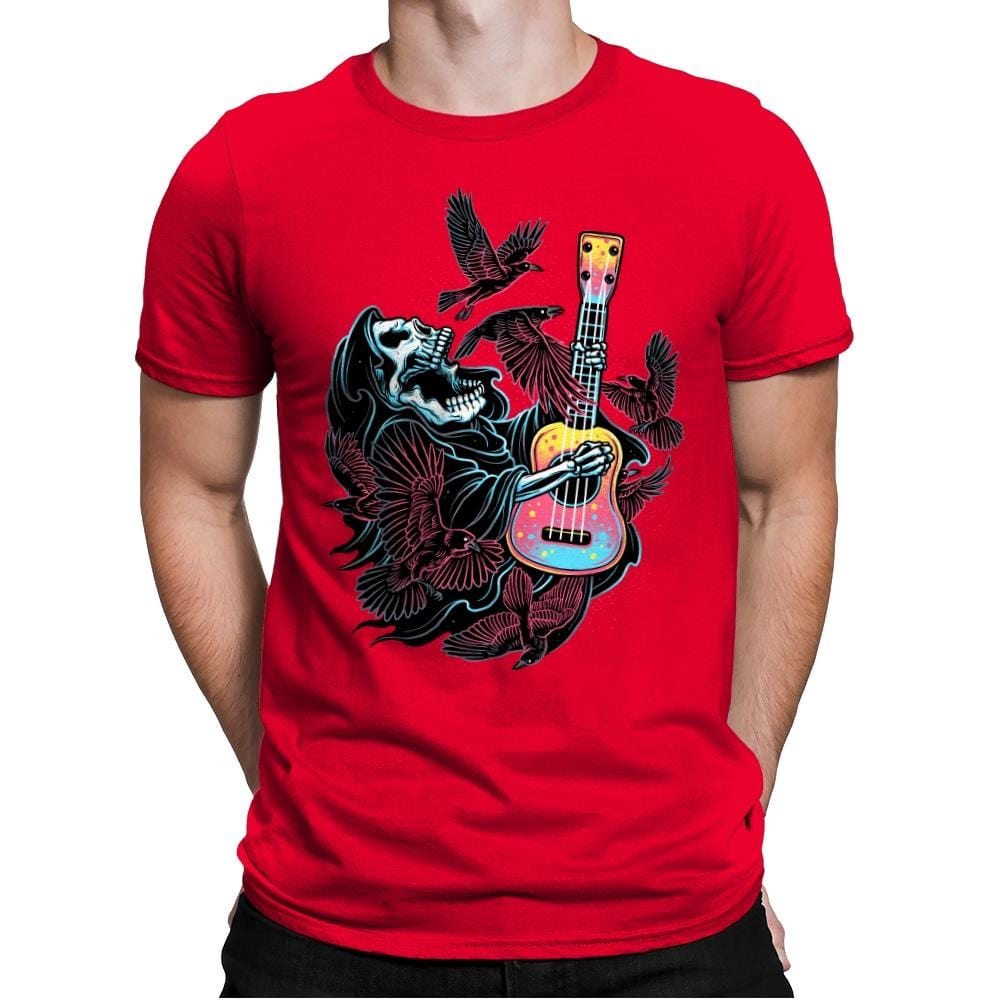 Sing For The Crows - Mens Premium T-Shirts RIPT Apparel Small / Red