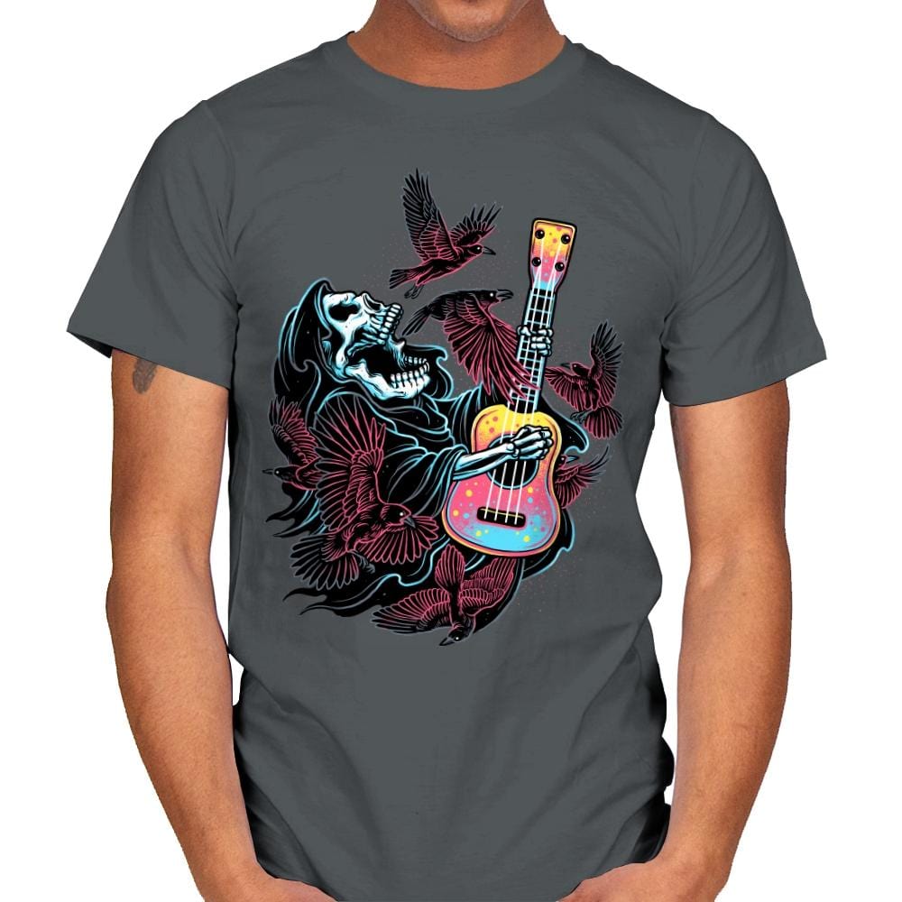Sing For The Crows - Mens T-Shirts RIPT Apparel Small / Charcoal
