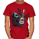 Sing For The Crows - Mens T-Shirts RIPT Apparel Small / Red