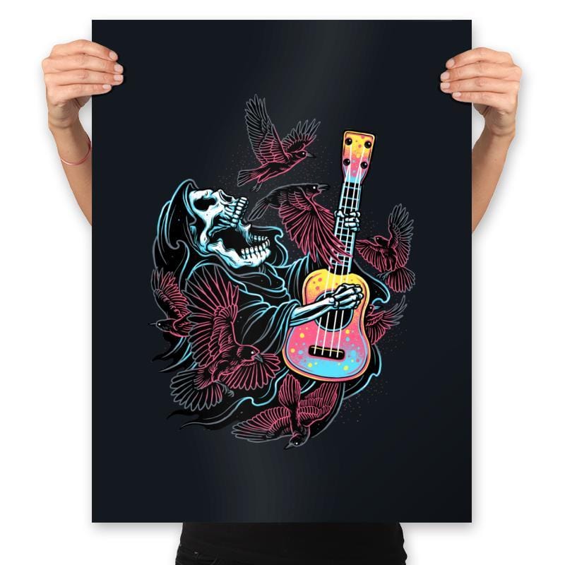 Sing For The Crows - Prints Posters RIPT Apparel 18x24 / Black