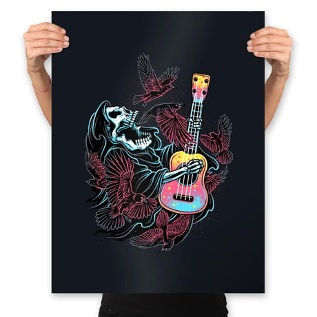 Sing For The Crows - Prints Posters RIPT Apparel 18x24 / Black
