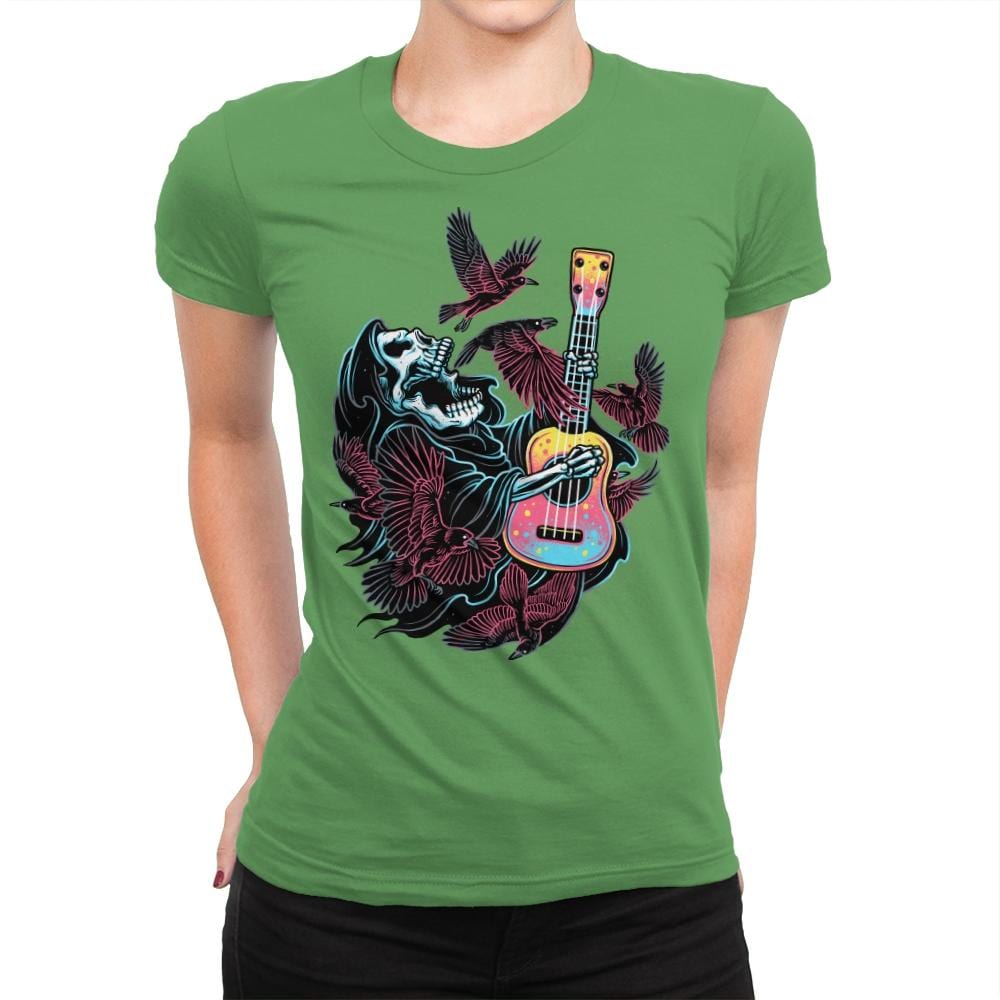 Sing For The Crows - Womens Premium T-Shirts RIPT Apparel Small / Kelly