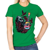 Sing For The Crows - Womens T-Shirts RIPT Apparel Small / Irish Green