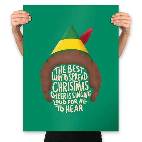 Sing Loud For All To Hear - Prints Posters RIPT Apparel 18x24 / Kelly