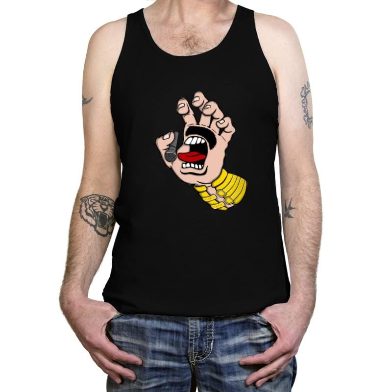 Singing Hand - Tanktop Tanktop RIPT Apparel X-Small / Black