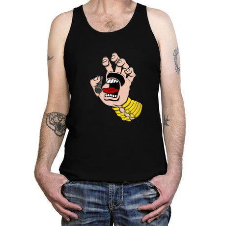 Singing Hand - Tanktop Tanktop RIPT Apparel X-Small / Black