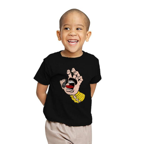 Singing Hand - Youth T-Shirts RIPT Apparel X-small / Black