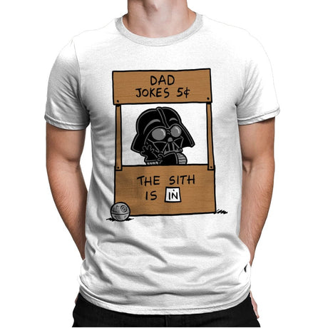 Sith Help - Mens Premium T-Shirts RIPT Apparel Small / White
