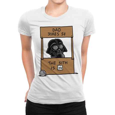 Sith Help - Womens Premium T-Shirts RIPT Apparel Small / White