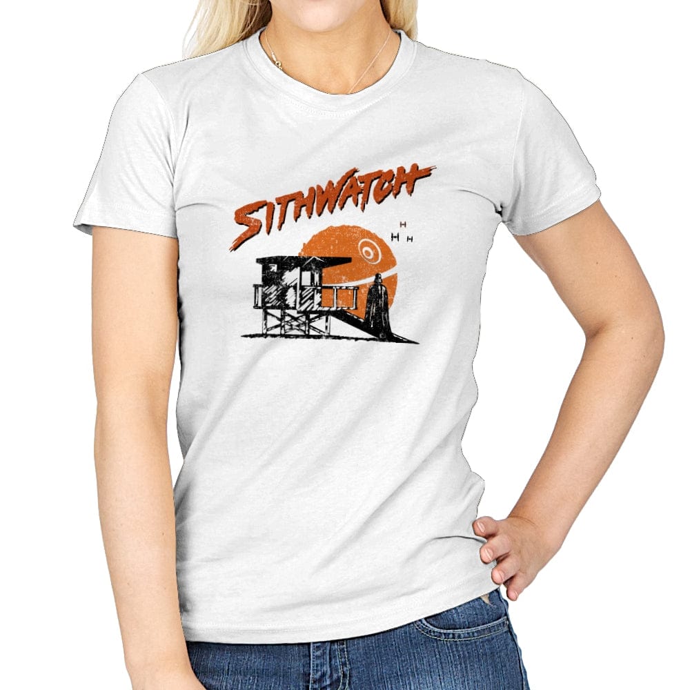 Sithwatch - Womens T-Shirts RIPT Apparel Small / White