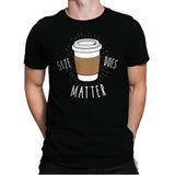 Size Does Matter - Mens Premium T-Shirts RIPT Apparel Small / Black