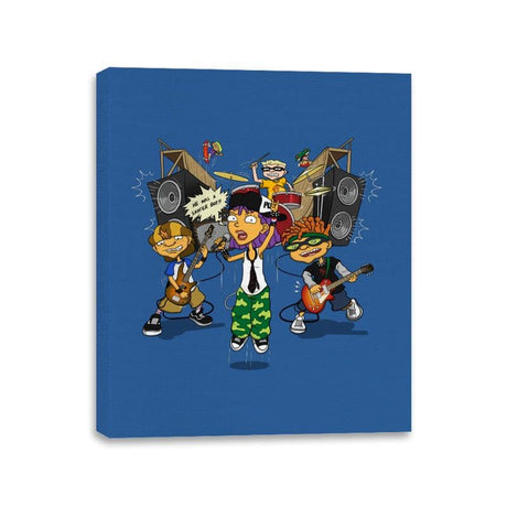 Sk8r Kidz - Canvas Wraps Canvas Wraps RIPT Apparel 11x14 / Royal