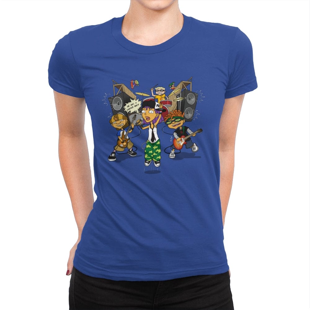 Sk8r Kidz - Womens Premium T-Shirts RIPT Apparel Small / Royal