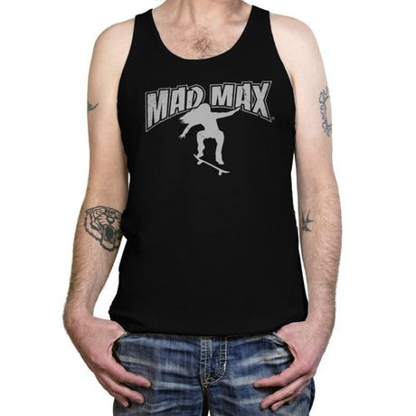 Skater Girl - Tanktop Tanktop RIPT Apparel X-Small / Black