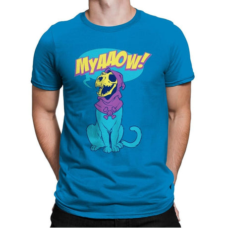 Skelemeow Exclusive - Mens Premium T-Shirts RIPT Apparel Small / Turqouise