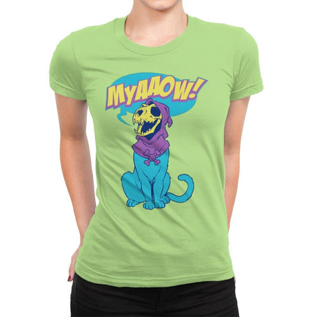 Skelemeow Exclusive - Womens Premium T-Shirts RIPT Apparel Small / Mint