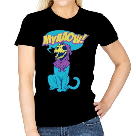 Skelemeow Exclusive - Womens T-Shirts RIPT Apparel Small / Navy