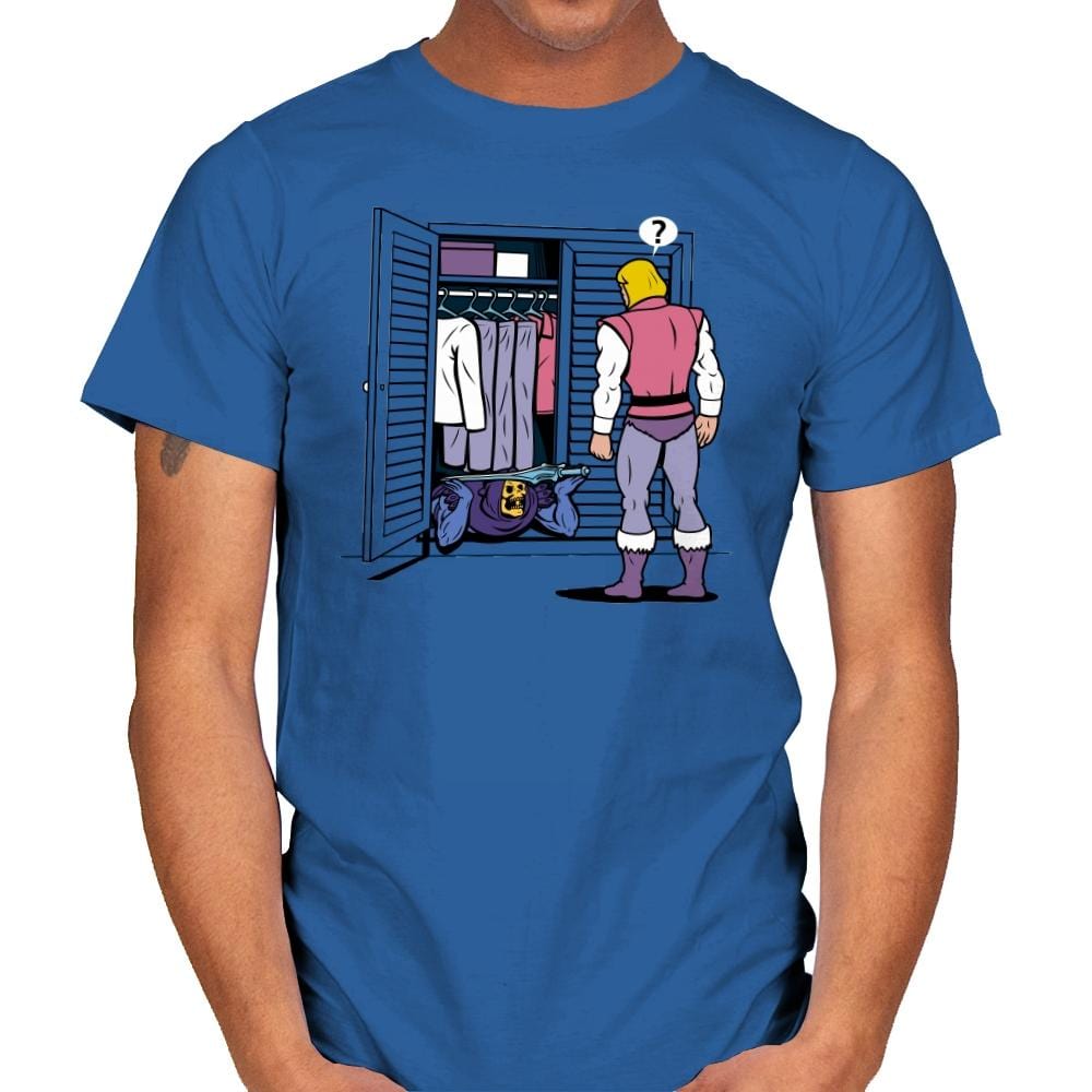 Skeleton in the Closet - Mens T-Shirts RIPT Apparel Small / Royal