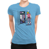 Skeleton in the Closet - Womens Premium T-Shirts RIPT Apparel Small / Turquoise