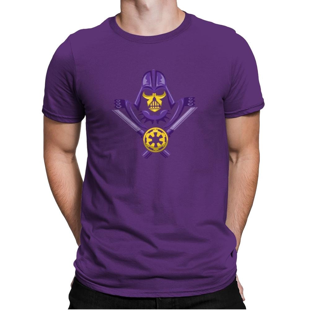 Skelevader - Mens Premium T-Shirts RIPT Apparel Small / Purple Rush