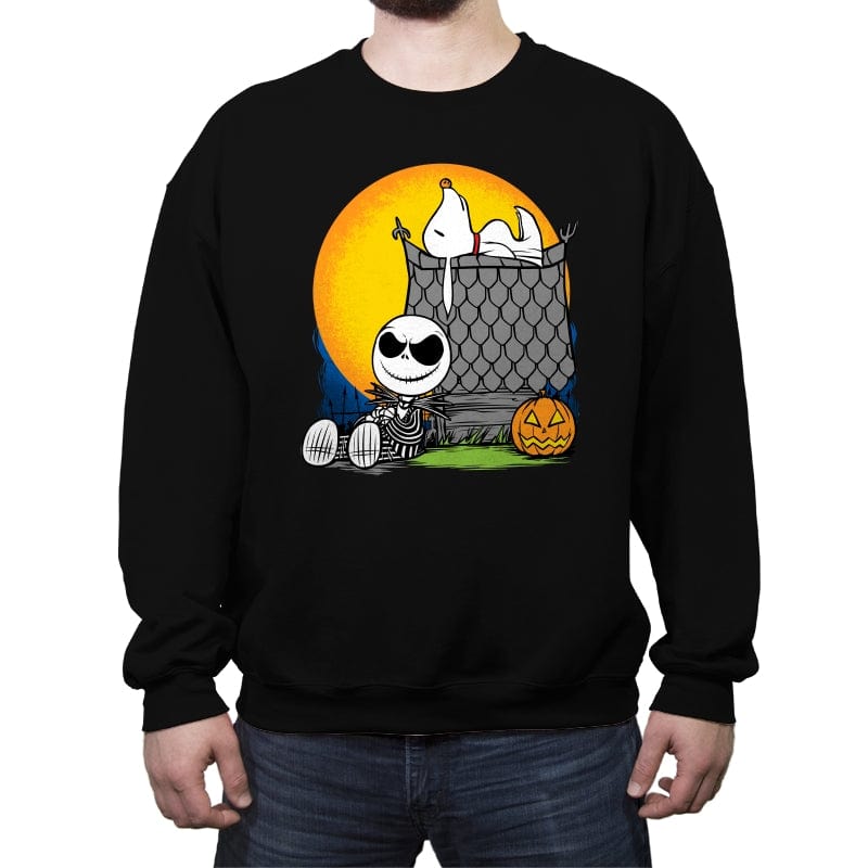 Skellingnuts - Crew Neck Sweatshirt Crew Neck Sweatshirt RIPT Apparel Small / Black