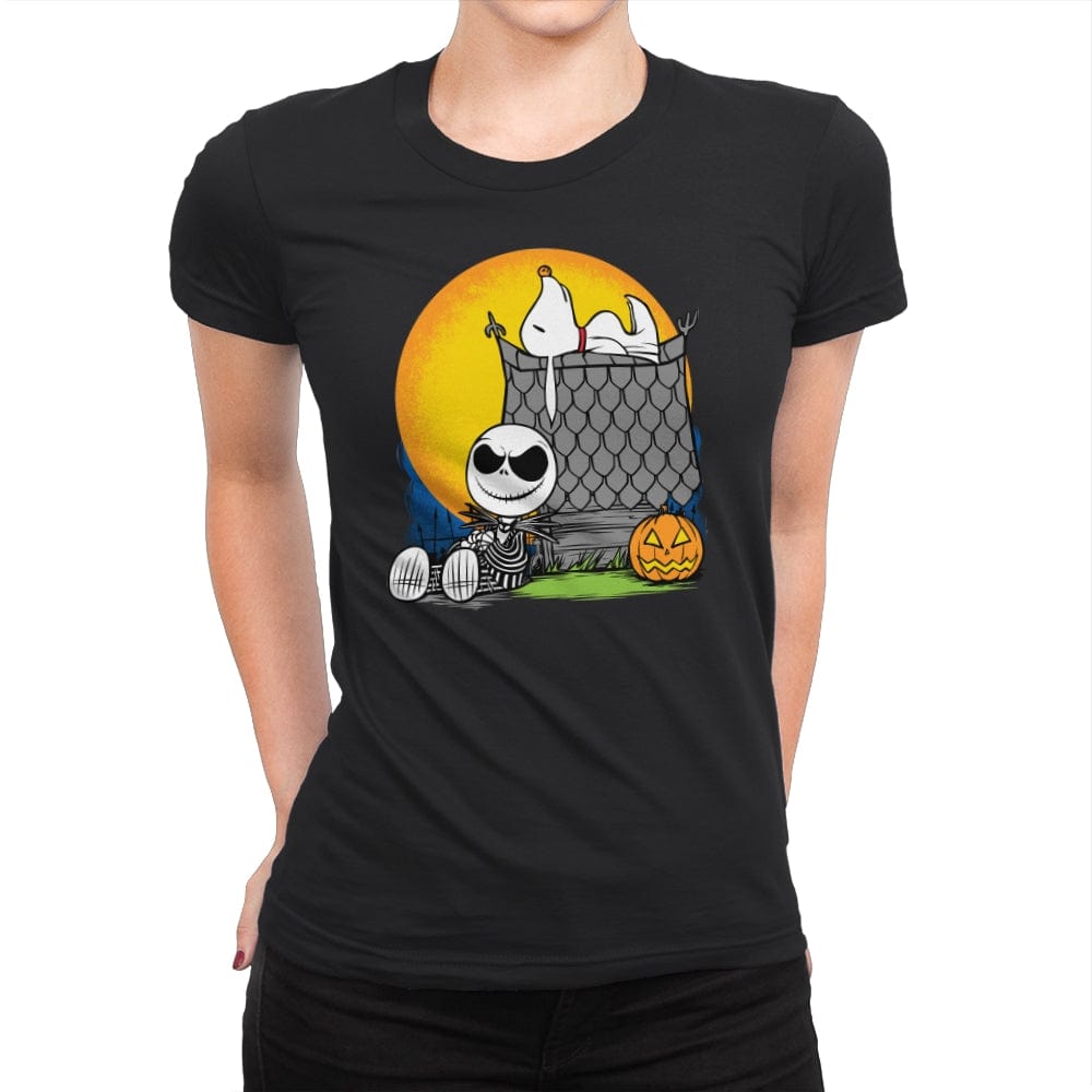 Skellingnuts - Womens Premium T-Shirts RIPT Apparel Small / Black