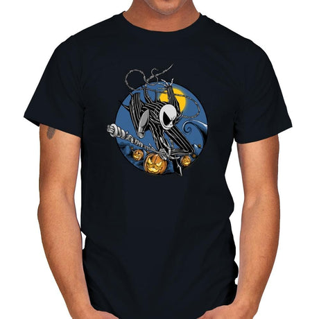 Skellington Man - Mens T-Shirts RIPT Apparel Small / Black